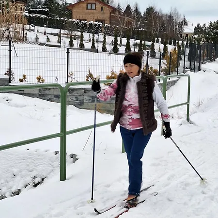 Ferienhaus Babuskowe Domki Drewniak Ropa